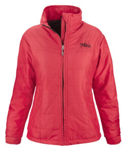 Women's Khumbu 100 GSM Insulated Jacket - Red Front