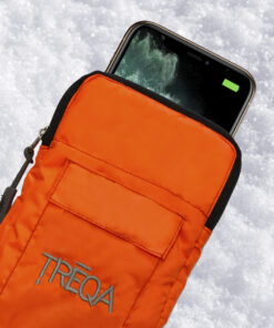 Polar Thermal Phone Cases Orange with Phone Battery