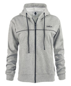 TREQA Women's Hoodie Grey - Front