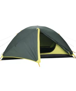 TREQA Light Series 2-person camping tent for outdoor adventures, shown in olive green.