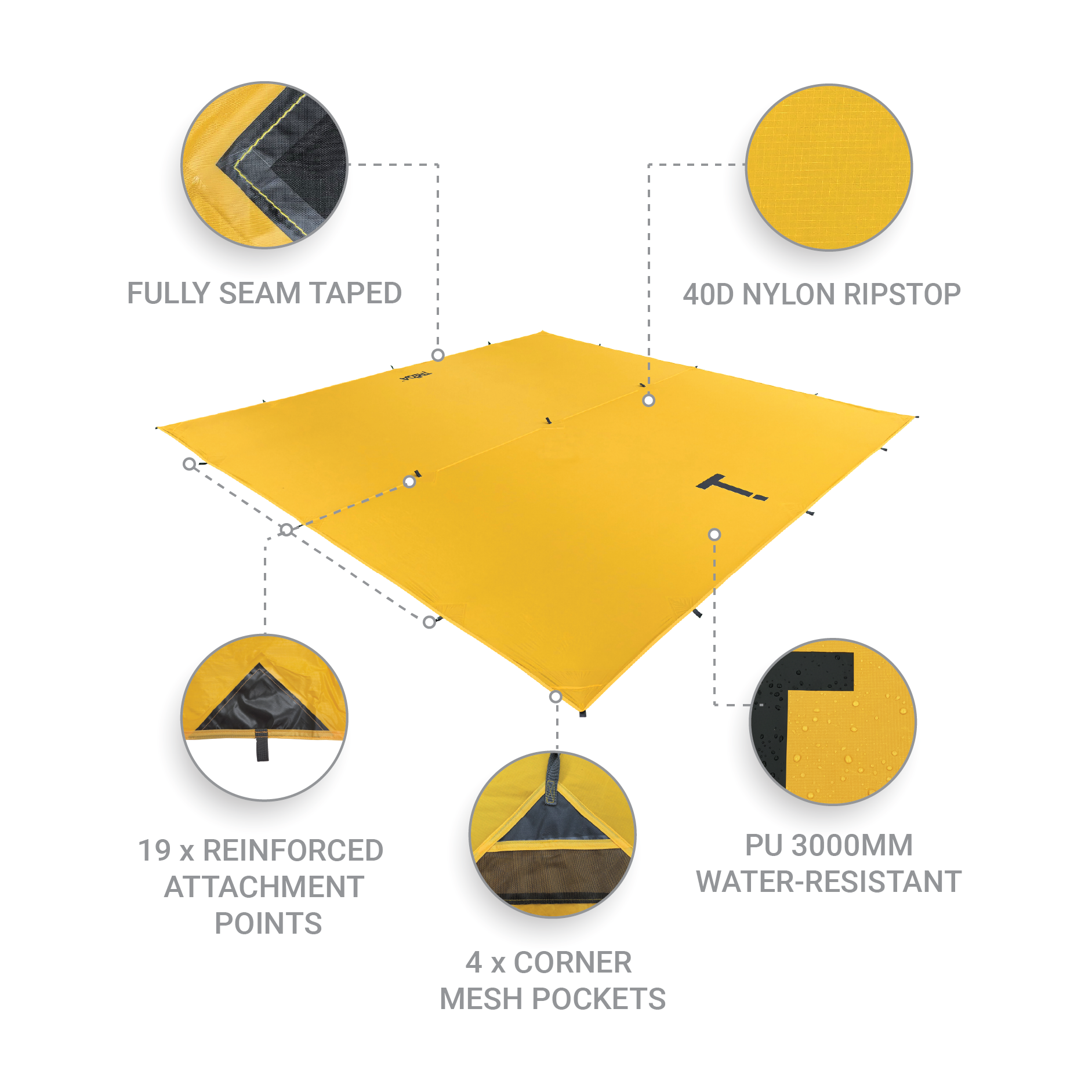 Tarp Yellow - TREQA
